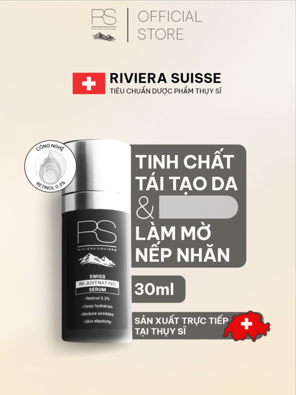 Serum Chống Nếp Nhăn Swiss Rejuvenating Serum 30ml (Retinol 0.3%)